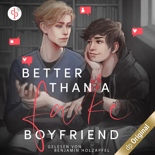 Better than a Fake-Boyfriend (Audiobook NA Cover)